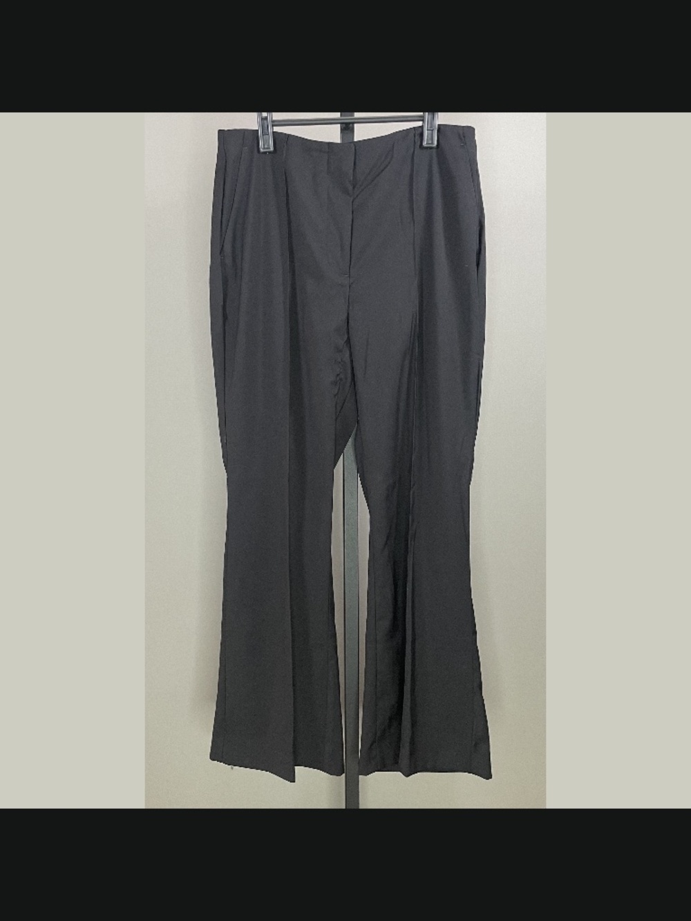 NEW Ann Taylor Pants Womens 10 petite black flare business classic